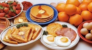 Menú de dieta proteica para adelgazar.