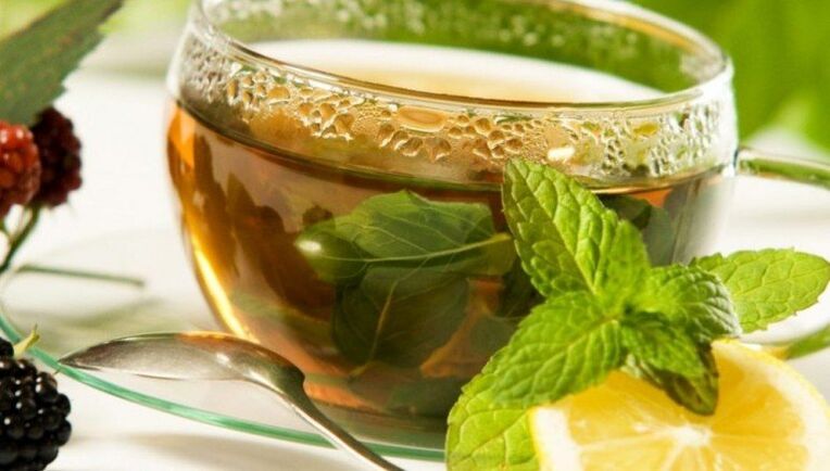 Té con menta y limón para adelgazar 5 kg por semana