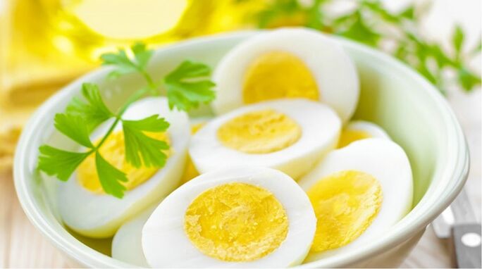 Huevos cocidos